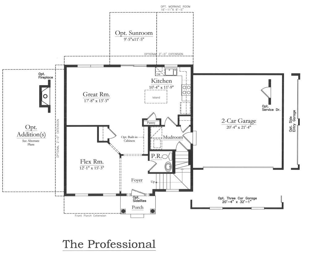 the professional model floor plan from rotelle