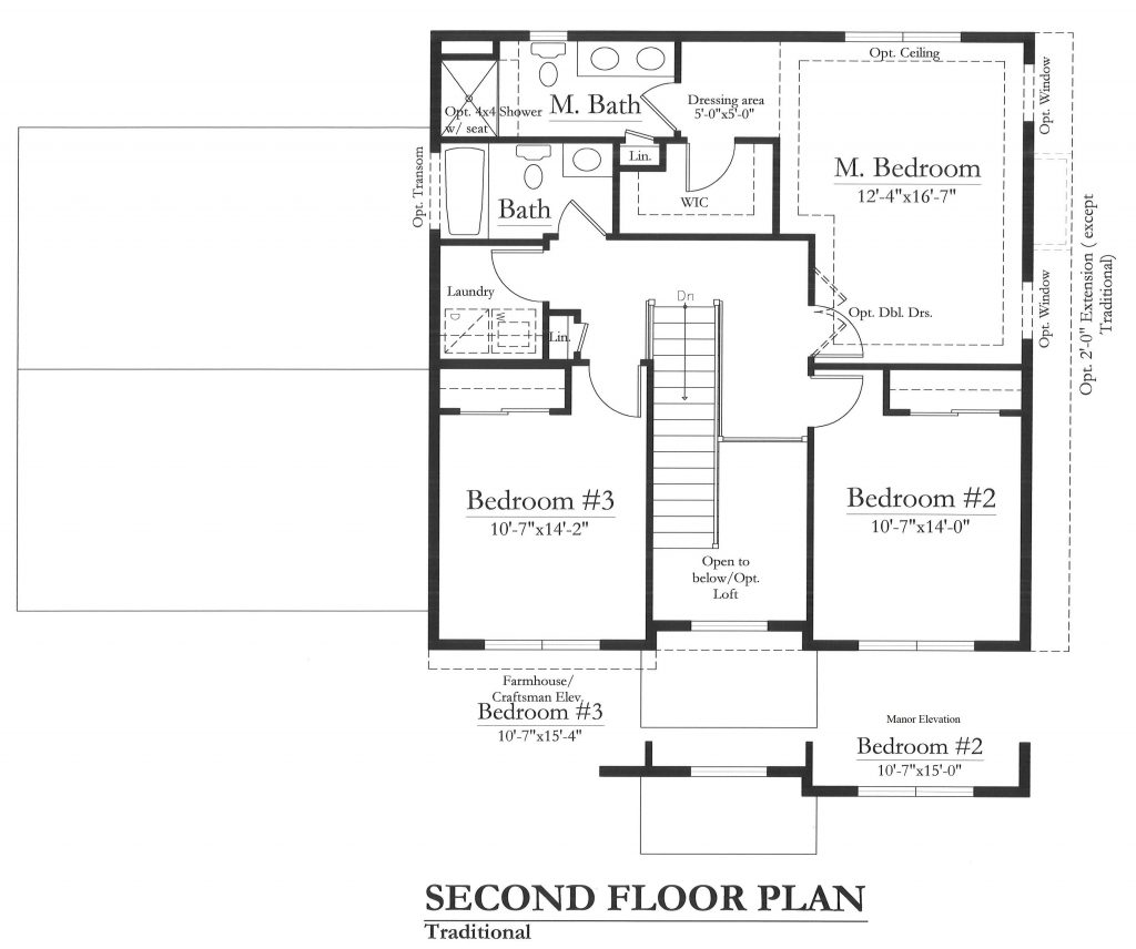 Randolph Two Story Floor Plan