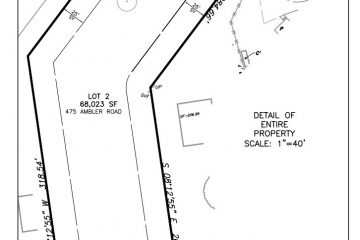 475 Ambler Road, Fort Washington PA Floor Plan Blueprints