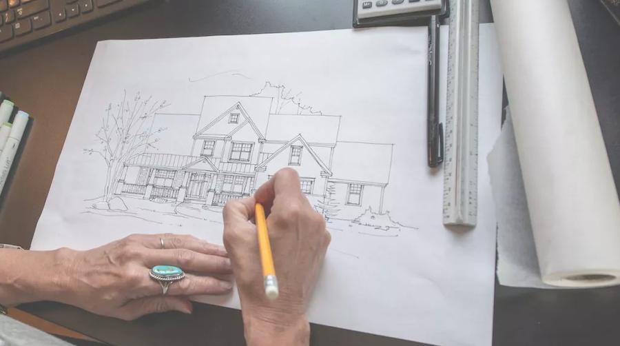 Drawing a Custom Home