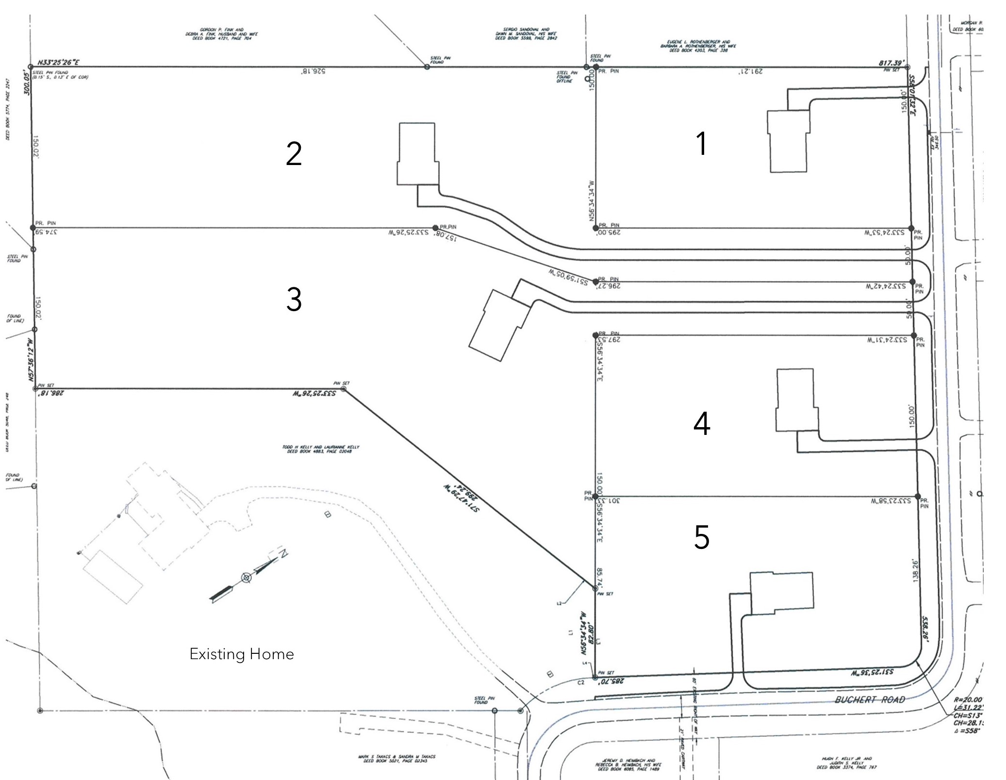 Kelly Acres Site Plan from Rotelle