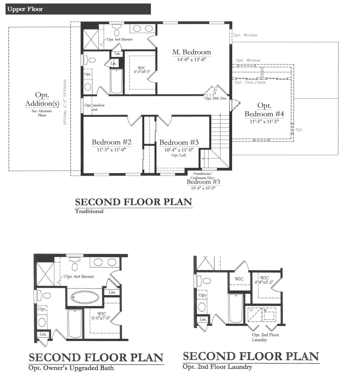 Floor Plan Options