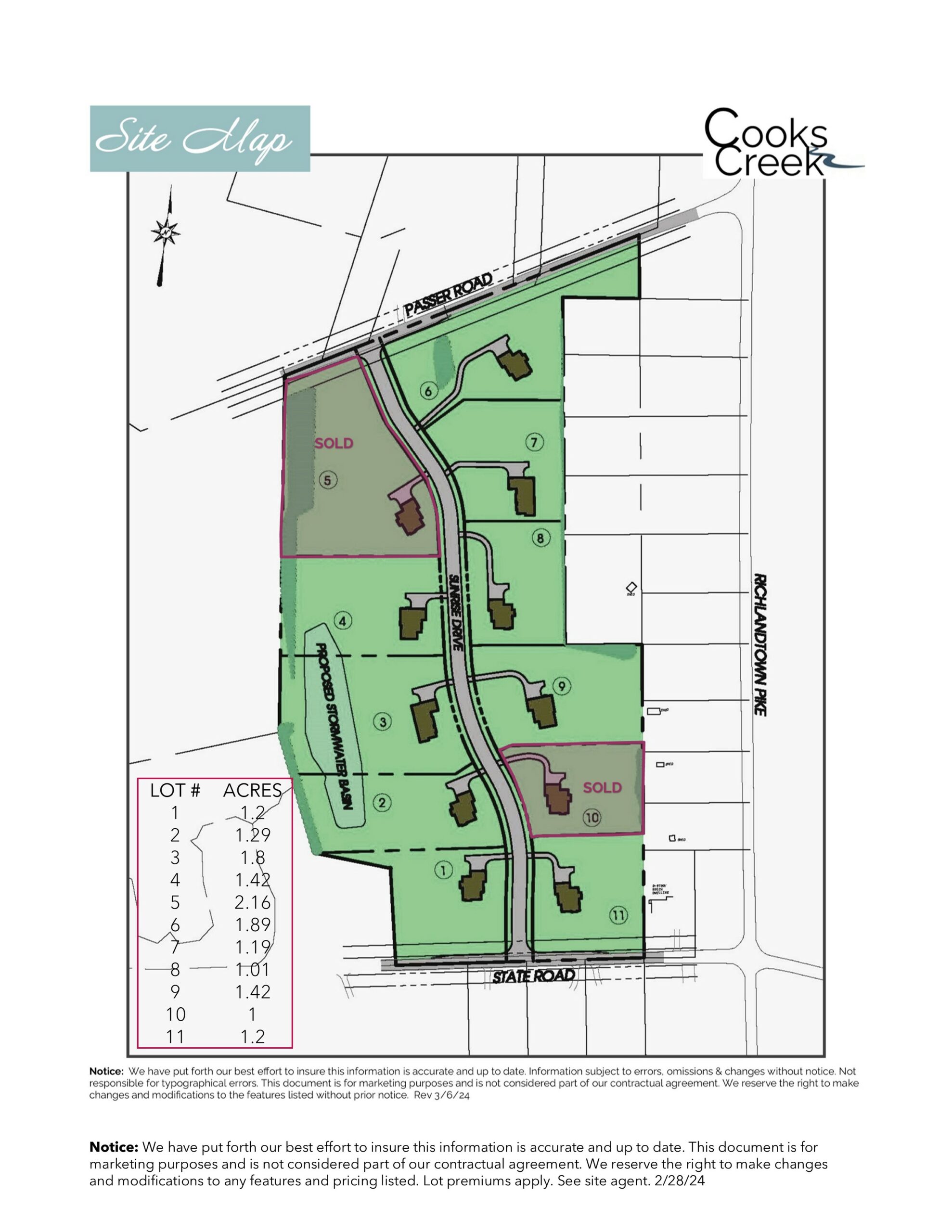 Cooks Creek-Brochure Plan 4-18-24
